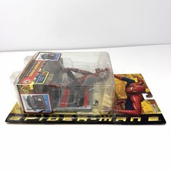 ToyBiz Spider-Man 2: Super Poseable Spider-Man With Wall Mountable Display Base