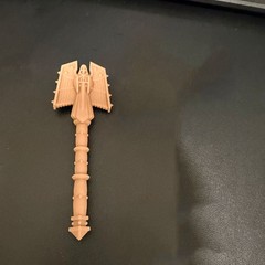 Unpainted Resin 3D Printed Weapon Model Figure Accessory For DIY Action Figure
