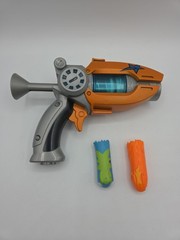 Slugterra Eli’s Entry Blaster Defender Mark 1 Orange Gray Toy Cosplay Gun Slug