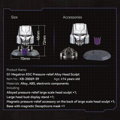 HiPlay Killerbody,G1 Megatron Standard & Deluxe Edition,Height 9cm Action Figure