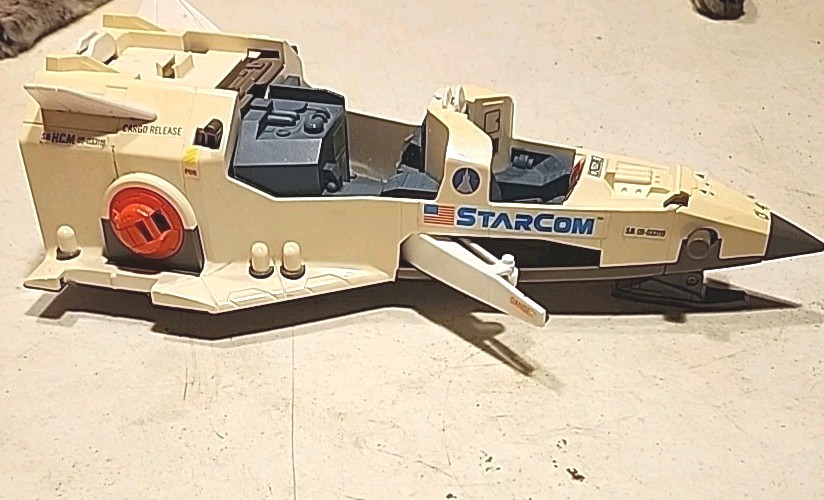 💥 1986 Coleco Starcom STARMAX BOMBER Vehicle Spaceship Not Complete PARTS Loose