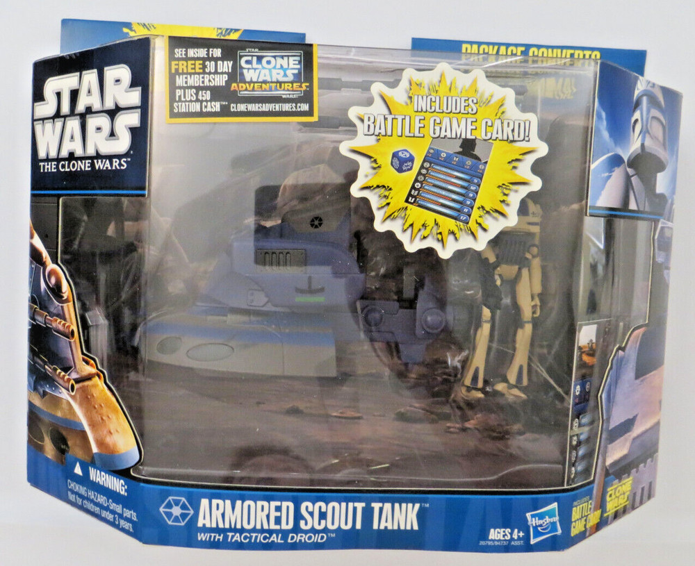 Star Wars The Clone Wars Mandalorian Speeder Bike Warrior Figure Hasbro 2010