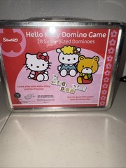 Sanrio Hello Kitty Edition 28 Super-Sized Dominoes Game Collector’s Tin Sealed