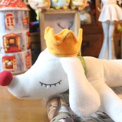 Yoshitomo Nara Pup King Plush Doll Art Goods Japan 30cm 40cm