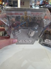 Jedi Master Plo Koon & R4-F5 1 of 6 STAR WARS Walmart Droid Factory NEW Sealed
