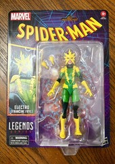 Marvel Legends Spider-Man Electro (Francine Frye) 6” Action Figure – New Sealed