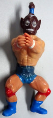 Vintage 1980s Korean Bootleg 4.5″ Grabber Hands figure w/Sungold Wrestler Head
