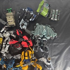 Huge Transformers Loose Figure Lot Missing Parts Giant Lot For Parts Or Repair