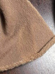VINTAGE STAR WARS ROTJ RETURN OF THE JEDI 1983 SQUID HEAD ORANGE BROWN CAPE READ