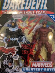 Marvel Universe 3.75 Greatest Battles Daredevil Bullseye Comic Book 2 Pack NEW