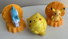 Pokemon Mixed Lot of 14 Items: Figures, Cards, Lapras Plush, VTG Pencil, Book