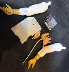 NECA Ultimate Back to the Future Doc BrownHazmat Suit Loose Great Condition