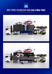 Miniforce Super Cops JUSTICE TITAN & CAPTAIN COMMANDER Police Transformer Robots