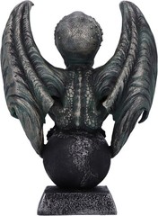 Nemesis Now Reign of Cthulhu on Ball 25cm, Resin, Black, Cast in the Finest Resi