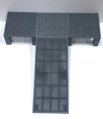 1:12 Scale Wrestling Walkway Ramp & Stage Stand Arena Display for 6 inch Figures