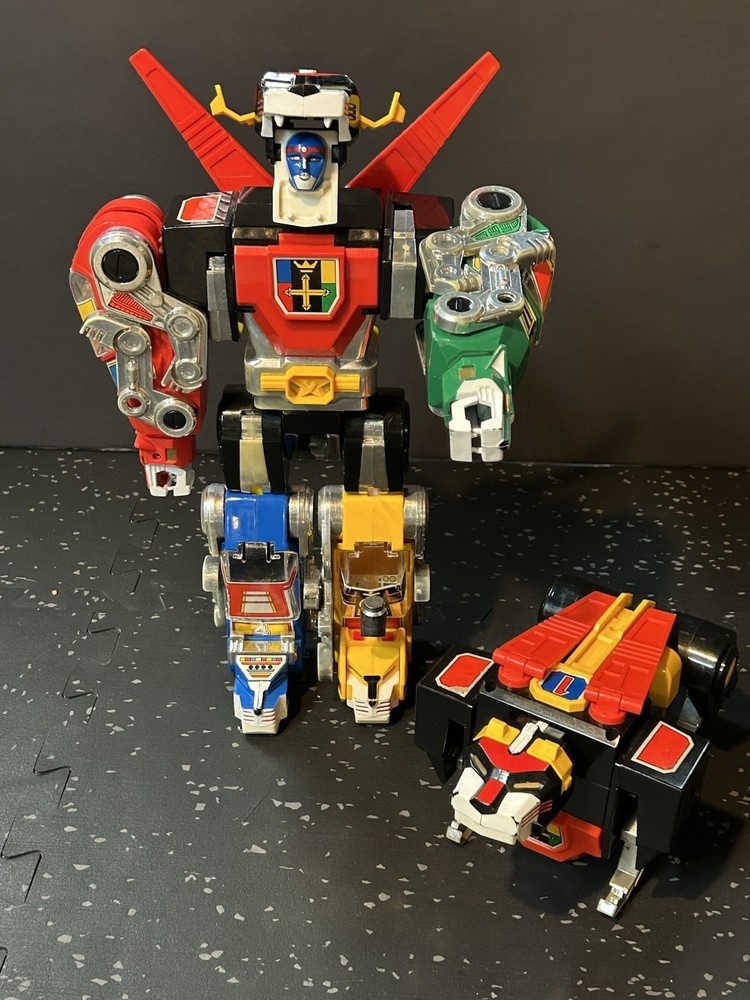 VOLTRON 1984 Vintage Defender Of The Universe Force 5 Lion Set World Events Read