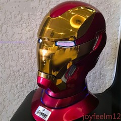 US! New STOCK Iron Man Mk50 Friday Helmet 1/1 wearable Helmet Mask Voice Control
