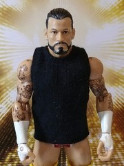 Custom MFT Solo Matteo Tanga Loa Tank Top Wrestling Action figure WWE Mattel