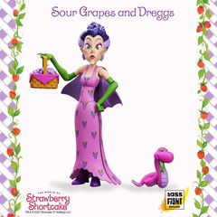 Boss Fight Studio Strawberry Shortcake Deluxe Villains 3-Pack BUNDLE– Sour