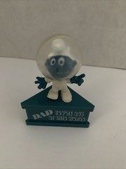 Vtg 1980 Smurf Dad Out Of World Fathers Day Birthday Christmas Gift