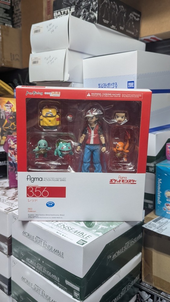 Max Factory figma 356 Pokemon Red Trainer Action Figure Good Smile Company