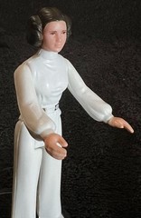 1977 PRINCESS LEIA • LT BROWN VINTAGE CAPE • COMPLETE • VTG KENNER STAR WARS