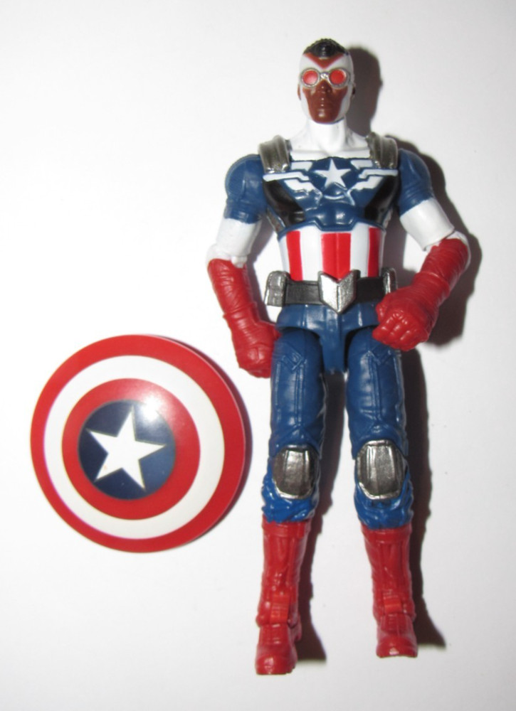 Marvel Universe 3.75 figure Sam Wilson Captain America MCU complete excellent