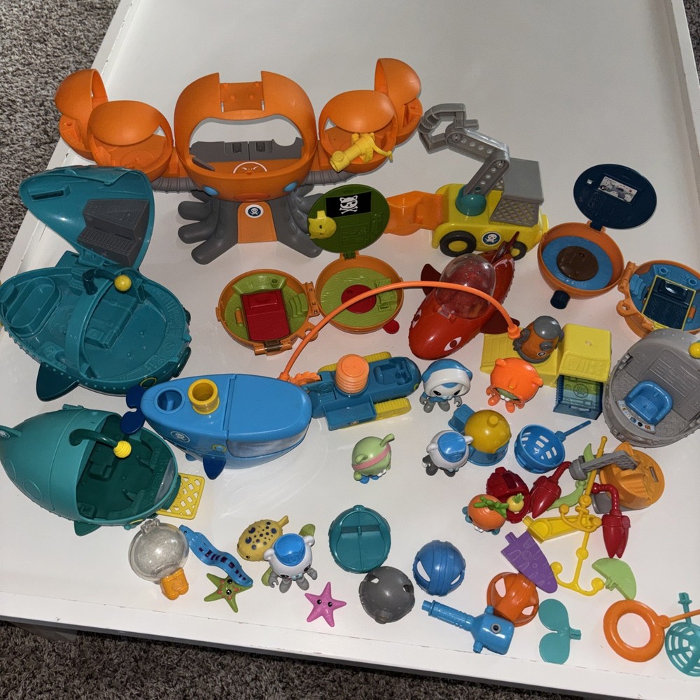 Fisher Price Octonauts Lot Figures Vehicles Headquarters Accessories Octopod