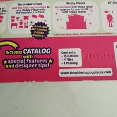 Shopkins Happy Places Decorator’s Pack BUSY BEAR WORKSHOP Season 3 New & Sealed