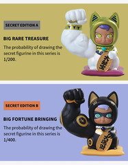 💡PAWS NOVA x SamSam Fortune Cat Dalizhaocai One Random Blind Box