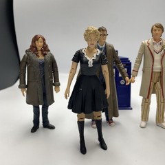 Doctor Dr. Who 5″ Action Figure Lot Of 6 Figures BBC Worldwide Limted
