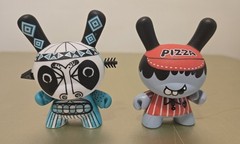 Lot Of 13 Kidrobot Dunny Figures-2007, 08, 10, 16- “Clockwork Orange” Included
