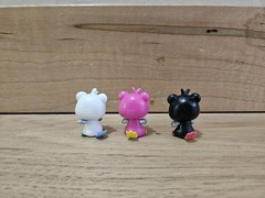 Hatchimals Colleggtibles Lot of 3 Bearkeet – Pink, Black, and White