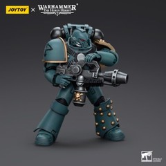 JOYTOY X WarHammer30K Sons of Horus MKIV Tactical Squad Legionary with Flamer