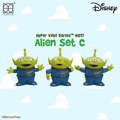 HEROCROSS HVS #015 Disney Toy Story Alien Set #C 3” Vinyl Figure