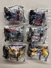 Lot of (6) NEW McDonalds 2010 Happy Meal Transformers Plastic Toys – Duplicates