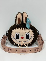 🇺🇸Authentic POPMART PopLand EXCLUSIVE Labubu Head Plush Crossbody Bag NWT