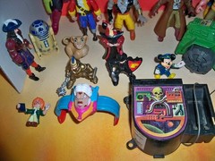 Vintage 1980’s and Up Figure Lot. MOTU Bravestarr Pirates Mego Super Powers Look
