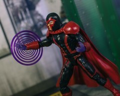 Translucent Purple Magneto Powers EFFECT ONLY Mezco, Marvel Legends