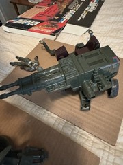 G I Joe HAL HEAVY ARTILLERY LASER 1982 with Box & Data Card & Figure Included