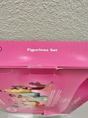 DISNEY Princess Figurines 8-Piece Set Disney Store Exclusive Complete (Box Wear)