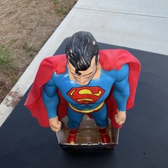 DC Comics Big-Figs Superman Action Figure w/ Cape, Boxed, Plastic/Fabric, 3+
