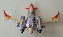 TRANSFORMERS BEAST WARS AIRAZOR METAL CHROME BIRD EAGLE HAWK 1999 MISSING FEET