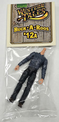 Dime Novel Legends 1:18 scale (4″) action figure Buck-A-Roo #12A blank body
