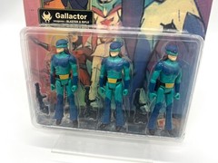 Battle of the Planets Gallactor 3-Pack Gatchaman G-Force Very Rare
