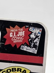 G.I. Joe 2008 Anniversary Cobra Commander Figure New Card Wear