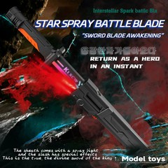 Outdoor Toy Bright Sword Multi-Color Flash LED Light Shine Cosplay Sword Toy