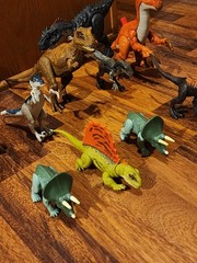 Jurassic World Camp Cretaceous Scorpios Rex Dinosaur Figures Mixed Lot Of 11