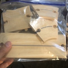 Lot Of About 70 Track Pieces And 20 Additional Train Accessories Parts Used