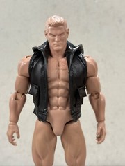 PB-SSH: 1/12 Sleeveless Hoodie Vest for 6″ muscular action figure body